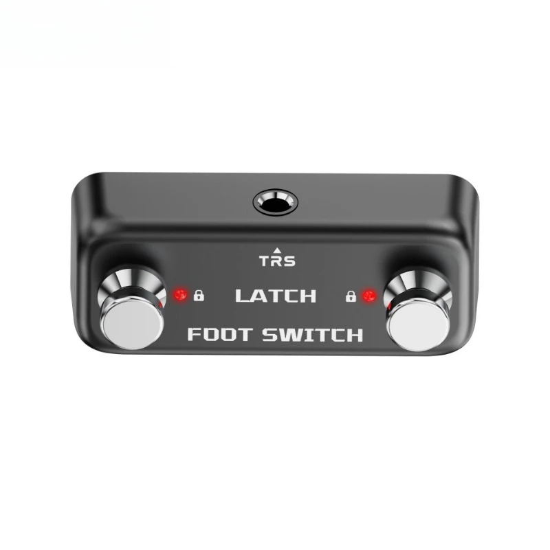 Double Pedal Footswitch with Lock Guitar Effect External Pedal Control