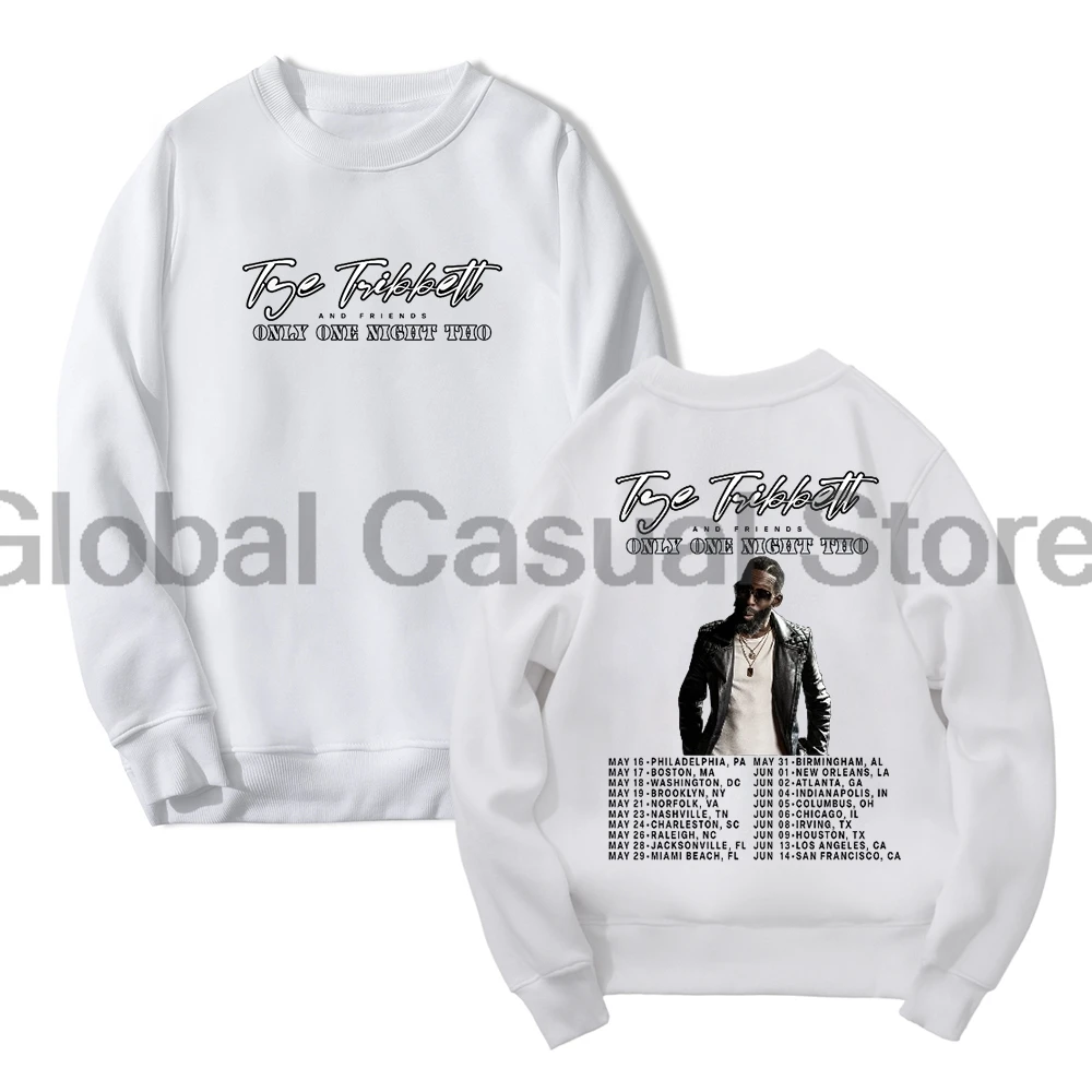 Tye Tribbett And Friends Only One Night THO 2024 World Tour Crewneck Long Sleeve Streetwear Women Men Sweatshirt Hip Hop Clothes