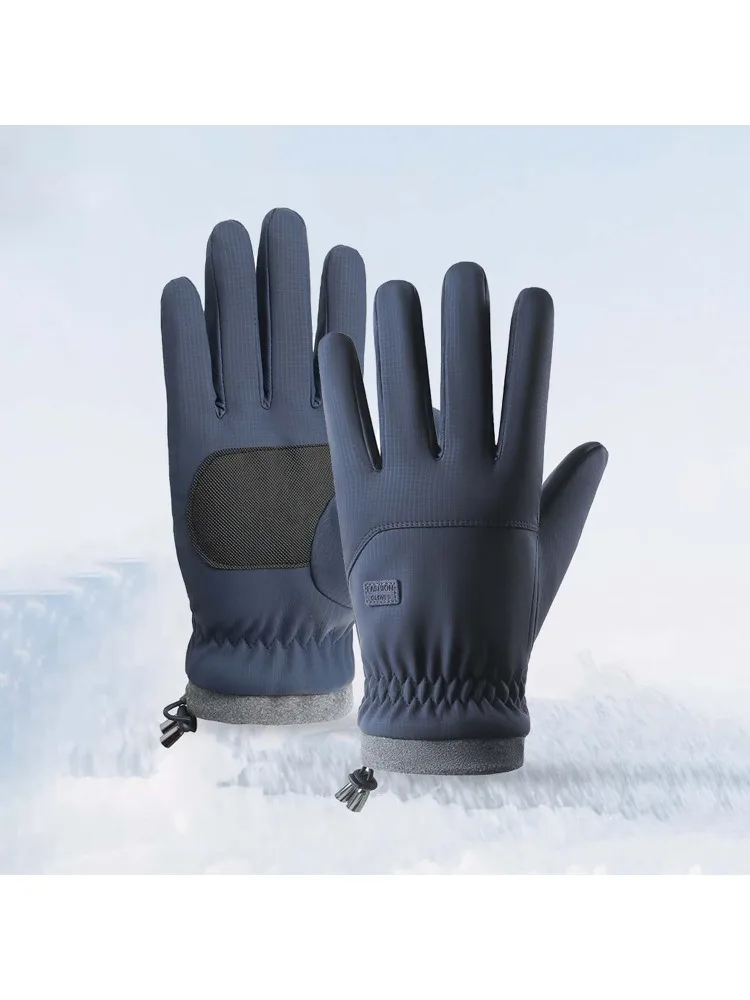 AliExpress Autumn Winter Cycling Anti-slip Full Finger Gloves MTB Bike Gloves   Touch Screen Breathable Sports Warm Gloves Bicycle Gloves