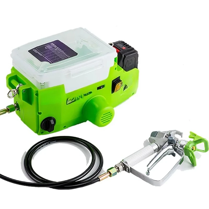 500W upgraded airless paint sprayer, backpack lithium battery paint sprayer, no battery