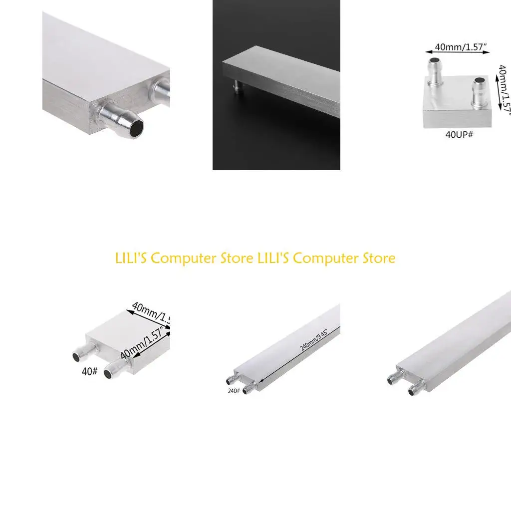 

A52B алюминиевый блок водяного охлаждения, система радиатора для ПК, компьютерного графического процессора, графический для воды