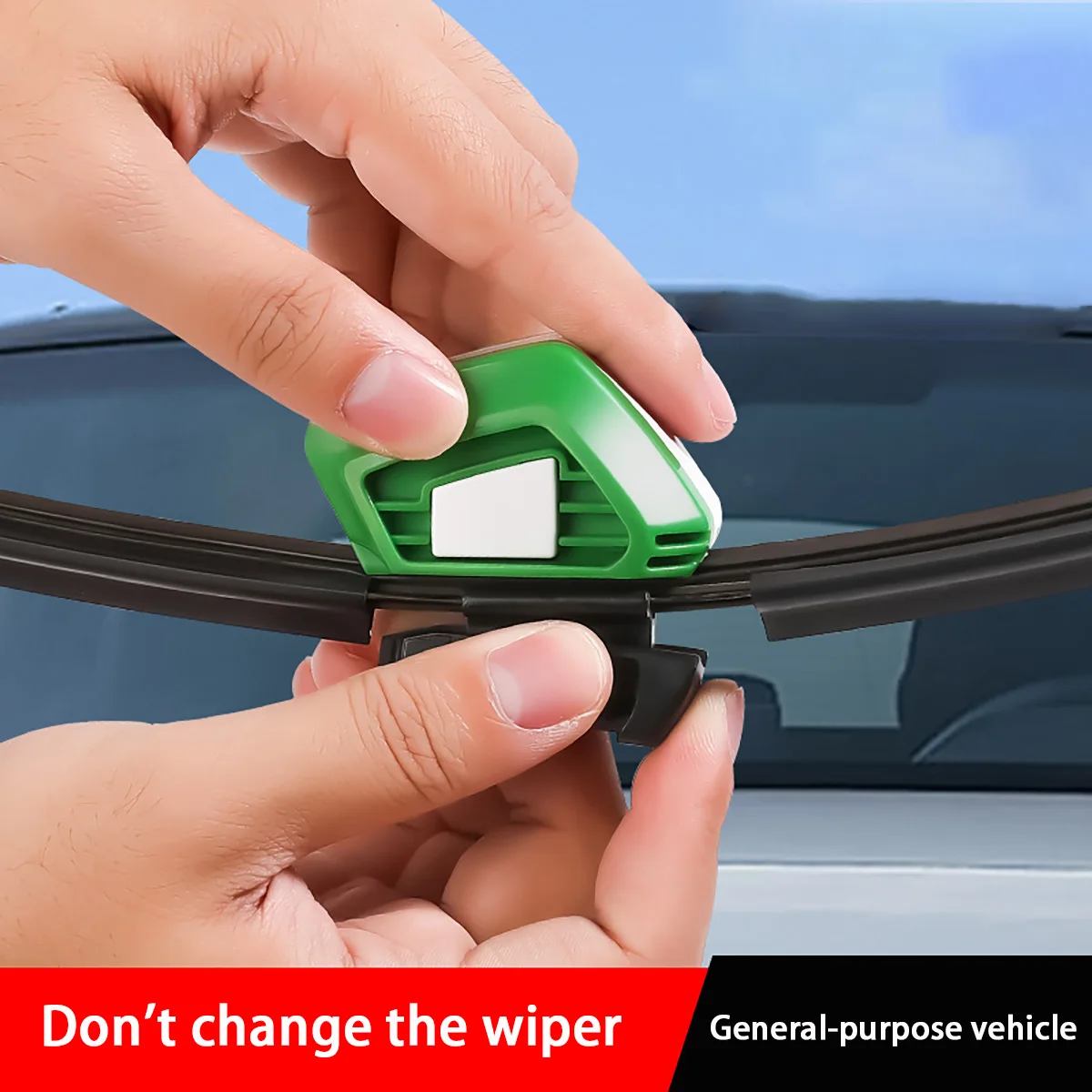 Easy-To-Use Windshield Wiper Blade Repair Tool—Durable, Reusable Abs Material for Effective Cleaning and Maintenance