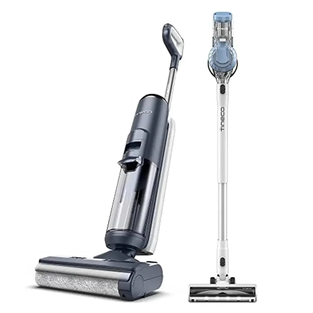 

Cordless Wet Dry Vacuum Cleaner & Pet Stick Cleaner Powerful Smart Cleaning Technology HEPA Filter Included Portable Handheld