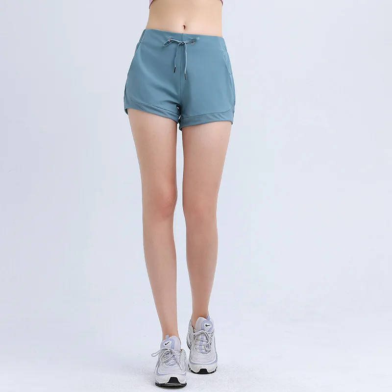 Summer new women's shorts with a combination design, tie-up, prevent translucent (hdk002 1 piece)