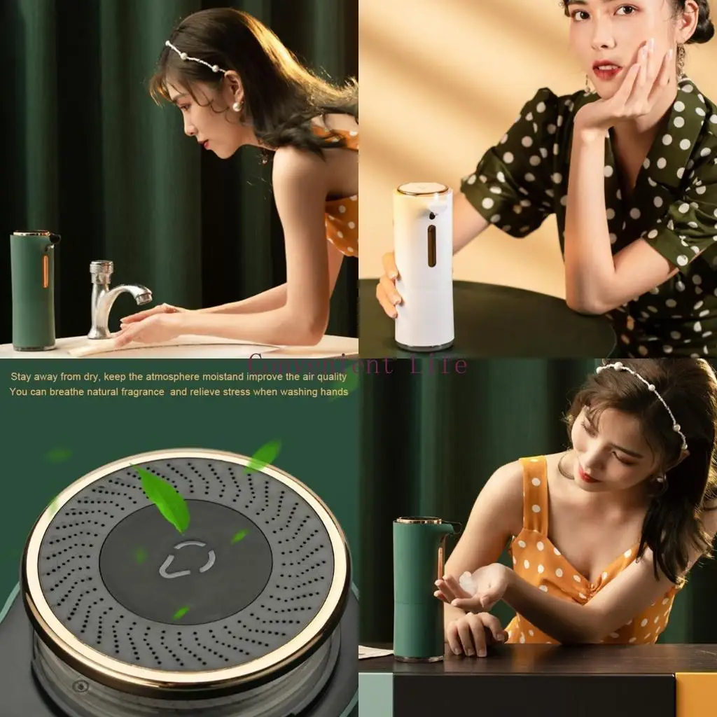 

L1EE Бесконтактный настольный дозатор мыла, аксессуары для ванной комнаты большой емкости