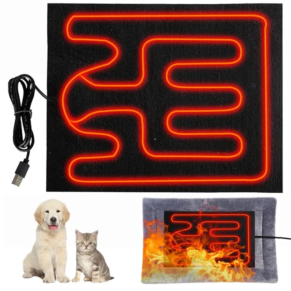 Pet Supplies Hot Compress Folding Heater Heating Pad Heat Mat Heated Sheet