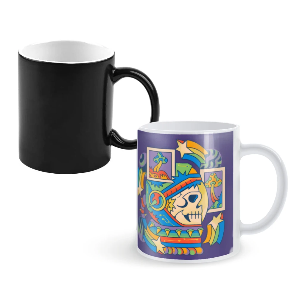 

Another SpaceCoffee Mugs And Mug Creative Color Change Tea Cup Ceramic Milk Cups Novelty Gifts