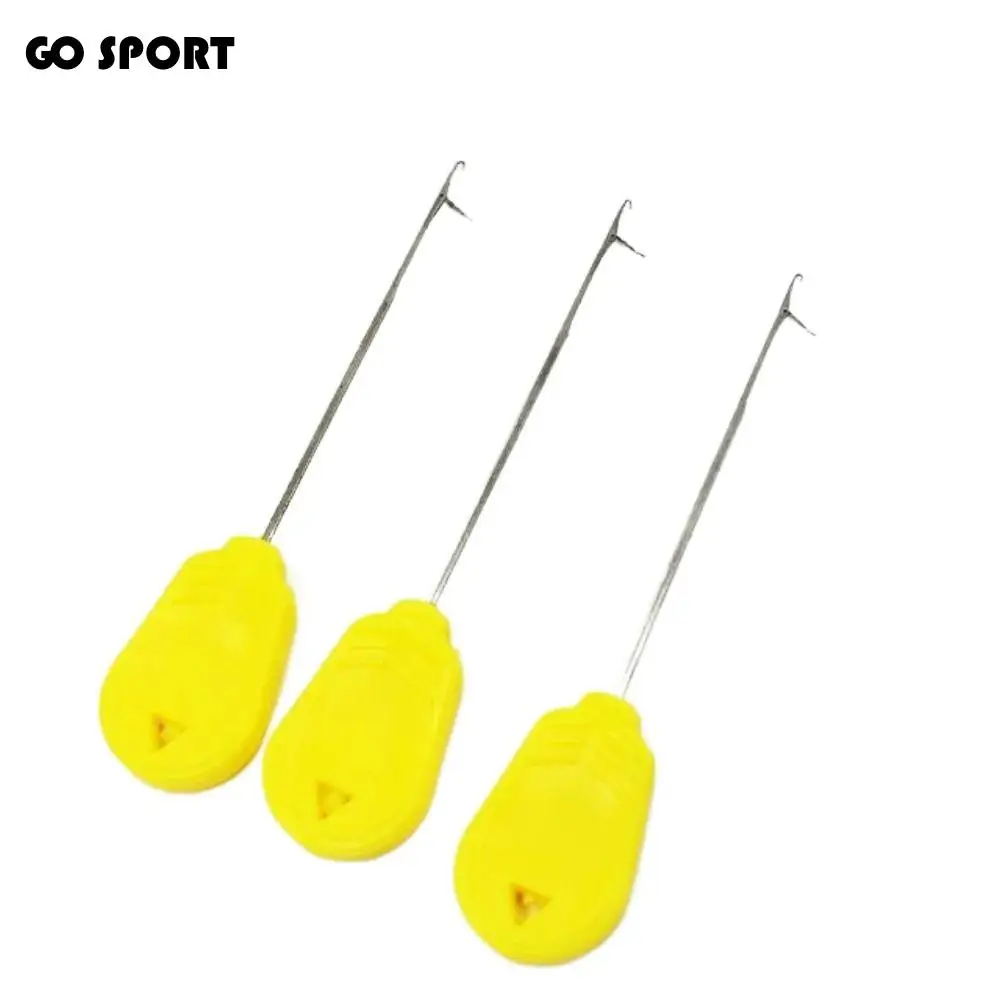 

3pcs Hook Drill Carp Fishing Tools Kit Threading Bait Boilie Bait Pins Carp Fishing Bait Needles Set Handle Kit Baiting Rig Tool