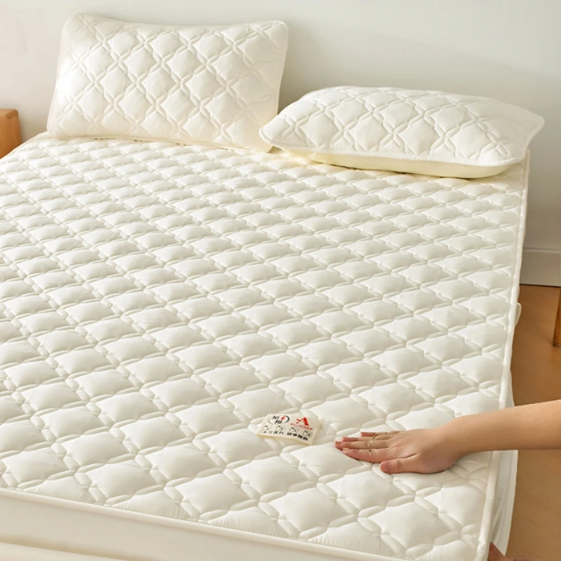 Four season universal A-class cotton bed cover, thickened anti slip bed sheet, single piece Simmons mattress cover, dust cover