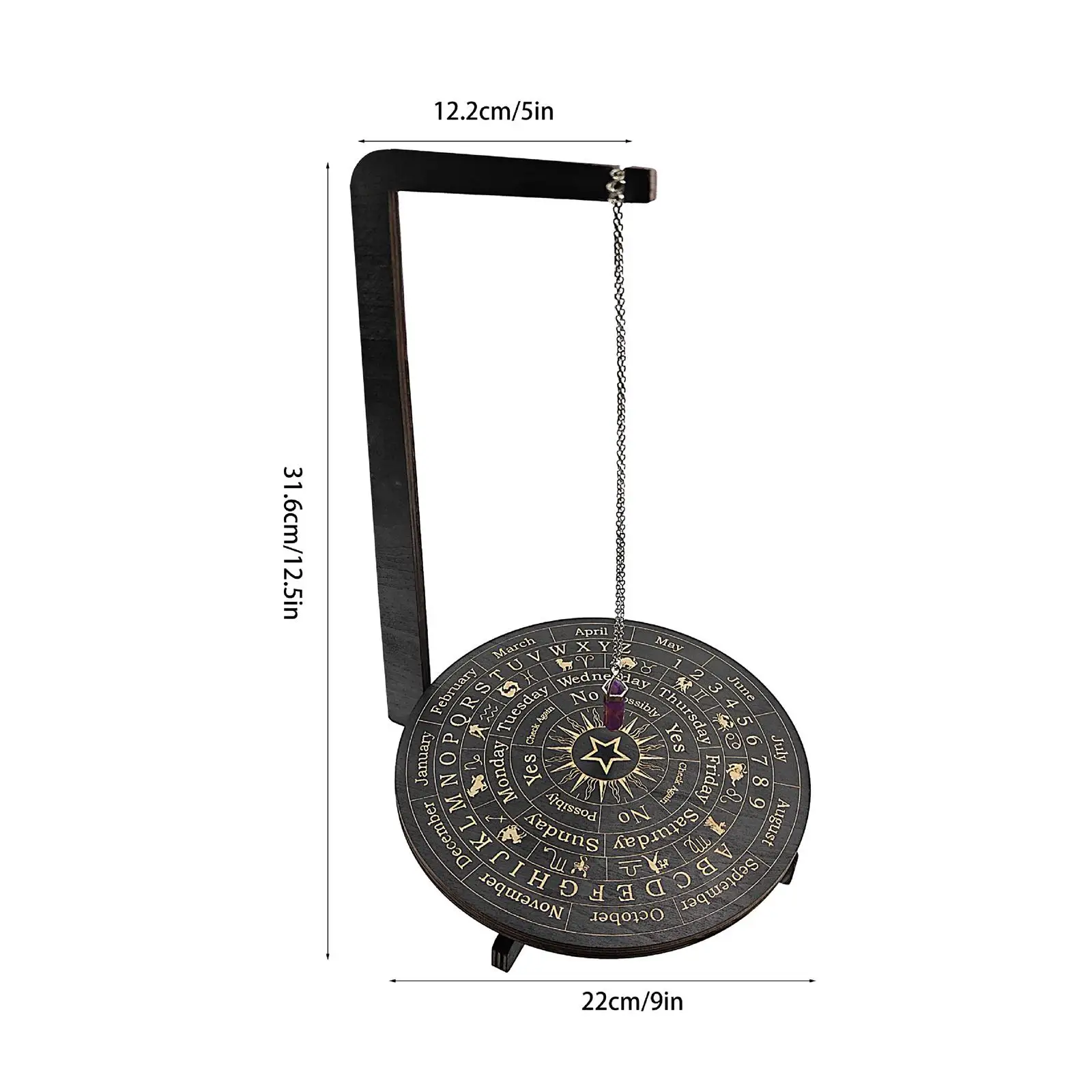 حامل مجوهرات خشبي، حامل، ديكور عملي وممتع، عرض قلادة حرفية ثلاثية الأبعاد #6