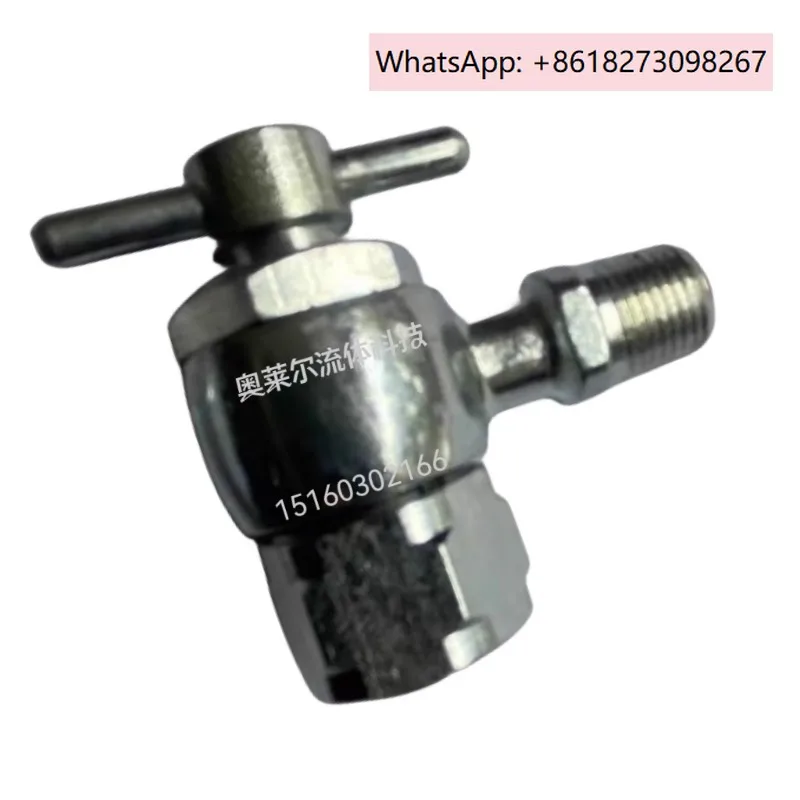 

Hydraulic accumulator 7/16-20HNF European and American standard accumulator nitrogen charging tool connector 1/8NPT connector