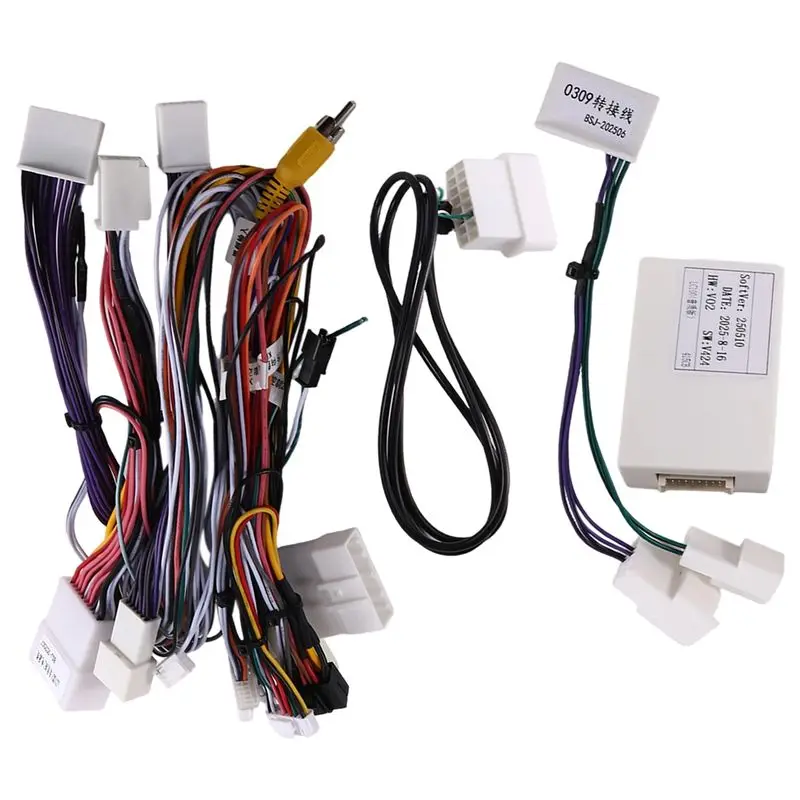 

High-End 10-Inch For Toyota Land Cruiser LC100 Lexus LX470 Car DVD Navigation Harness Wiring Protocol Box Kit(2002-2007)-N32R