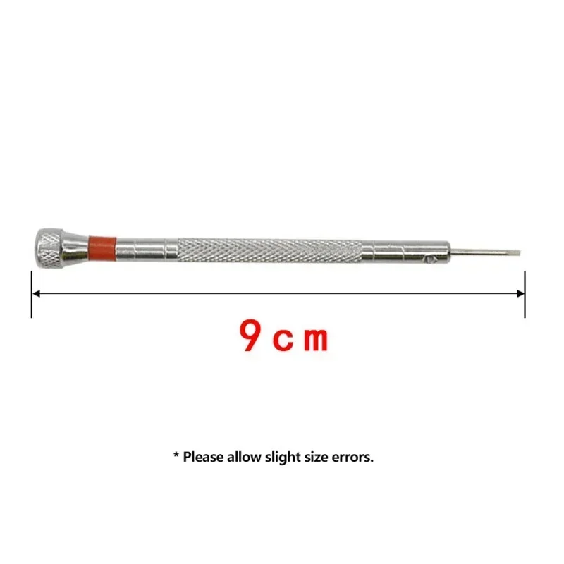 5pcs 시계 수리 도구 스크루 드라이버 세트 0.8mm-1.6mm 플랫 헤드 스크루 드라이버 키트 시계 수리 도구에 대한 전문 시계 제조 업체