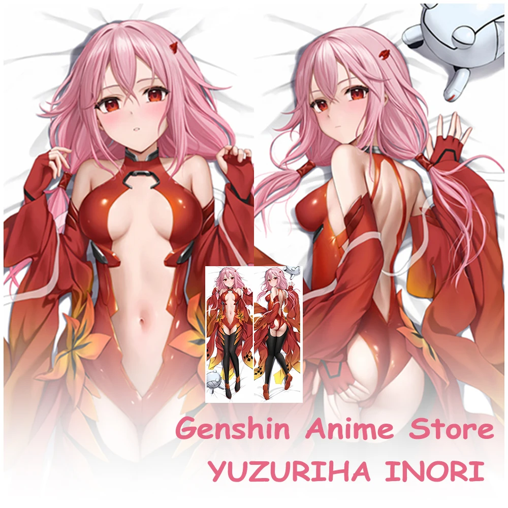 

Game Guilty Crown Yuzuriha Inori Dakimakura Cover Pillowcase Otaku Sleeping Pillow Cushion Covers Hugging Body Cosplay Props