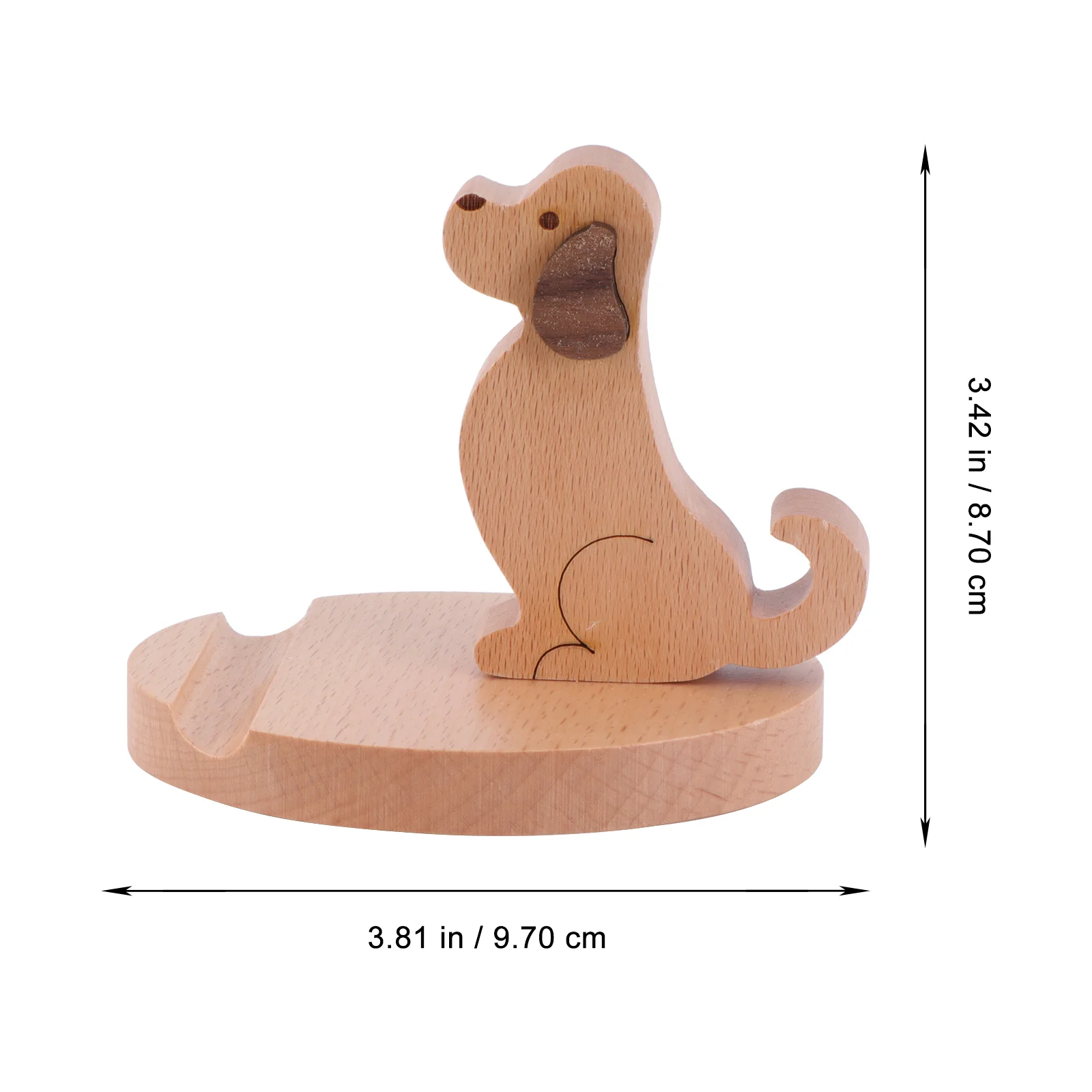 Car Travel Stuff Animals Phone Stand Coffin Wooden Cell Holder Universal Mobile