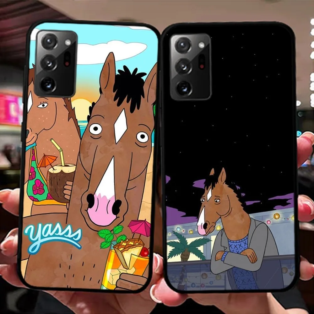 B-BoJack H-Horseman Phone Case For Samsung Note 8 9 10 20 pro plus lite M 10 11 20 30 21 31 51 A 21 22 42 02 03