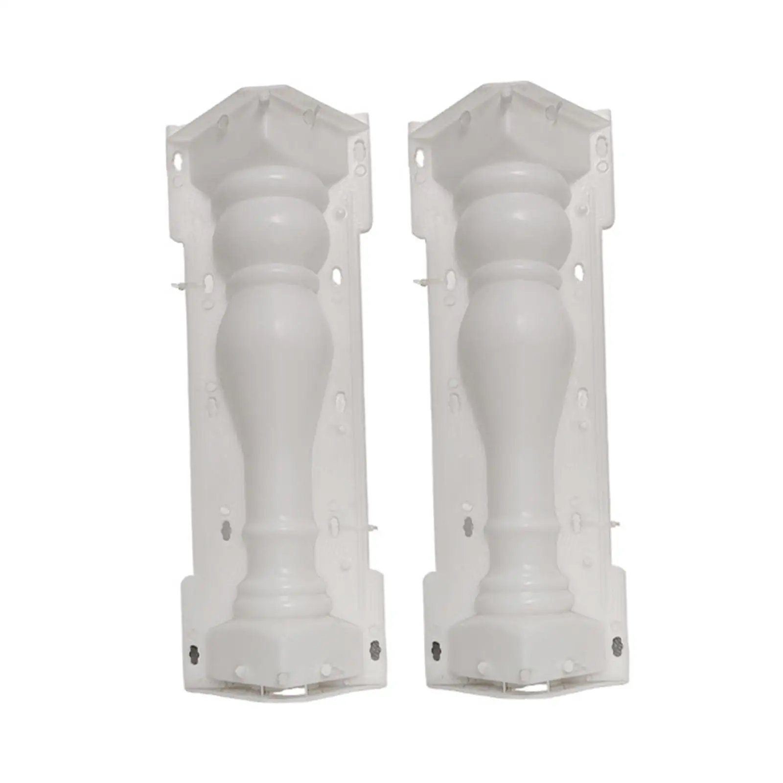European Roman Column Mould, Railing Reusable Plaster DIY Cement Casting Tool for Outdoor Projects, Patio, Park, Yard, Pool