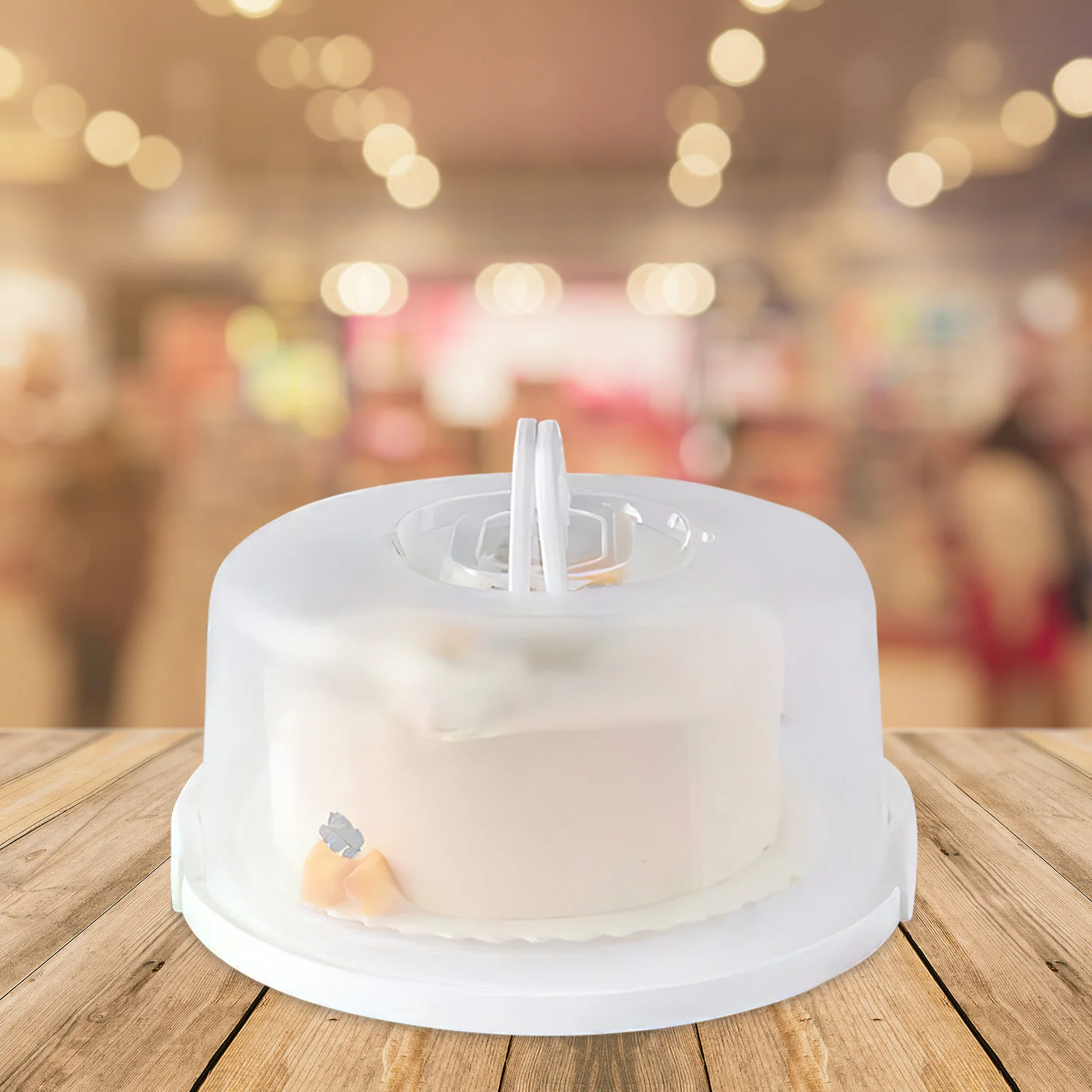 Porte-récipient à gâteaux en p - Plastic Dome Clear avis et prix