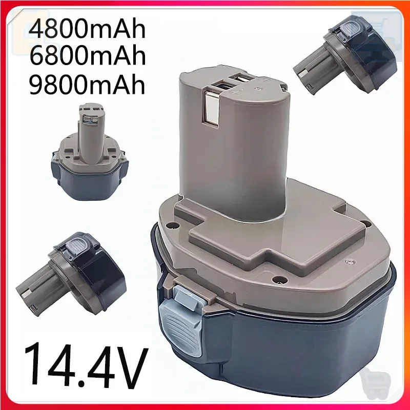 -14.4V 4800mAh Ni-MH Replacement Battery for 14.4V Cordless Drills & Screwdrivers - Fits Models 1420, 1433, 1434, 1435, 6337D.;