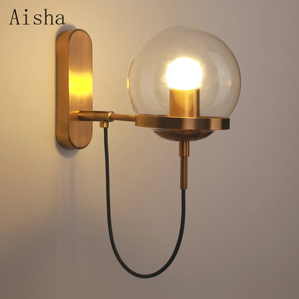 

Loft LED Wall Light Indoor Decoration Bedroom Wall Lamps E27 110-220V Modern Home Lighting Bath Corridor Wall Decoration