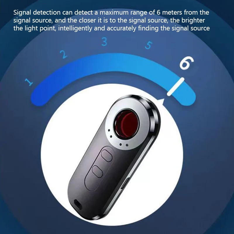 AK400 Wireless Infrared Detector High Sensitivity Anti Positioning Anti Monitoring Anti Camera Anti Tracking Portable Detector