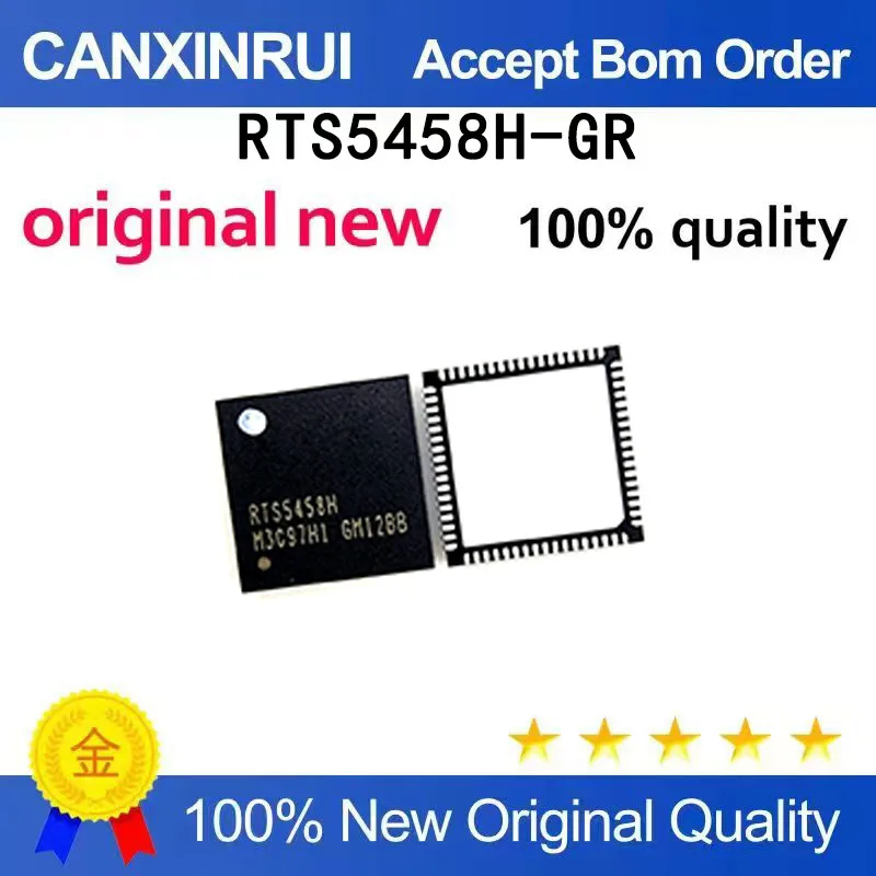 (5pcs-100pcs）New RTS5458H-GR Printed Wire RTS5458H RTS5453H QFN68 Spot Chip IC