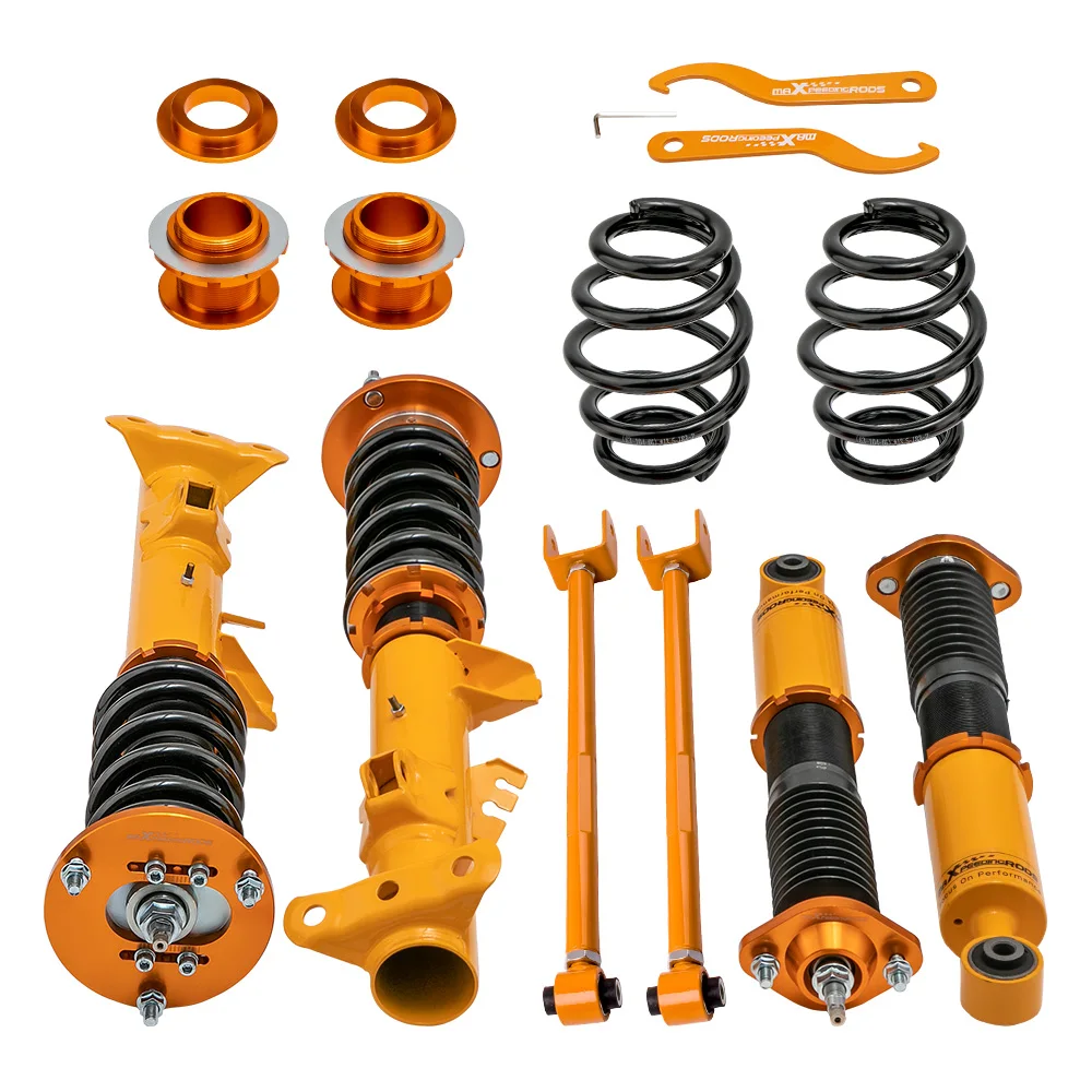 Adjustable Damper Coilover For BMW E36 M3 3 Series 1992-1997 with 2PCS Control Arm Coilover Shock Absorber