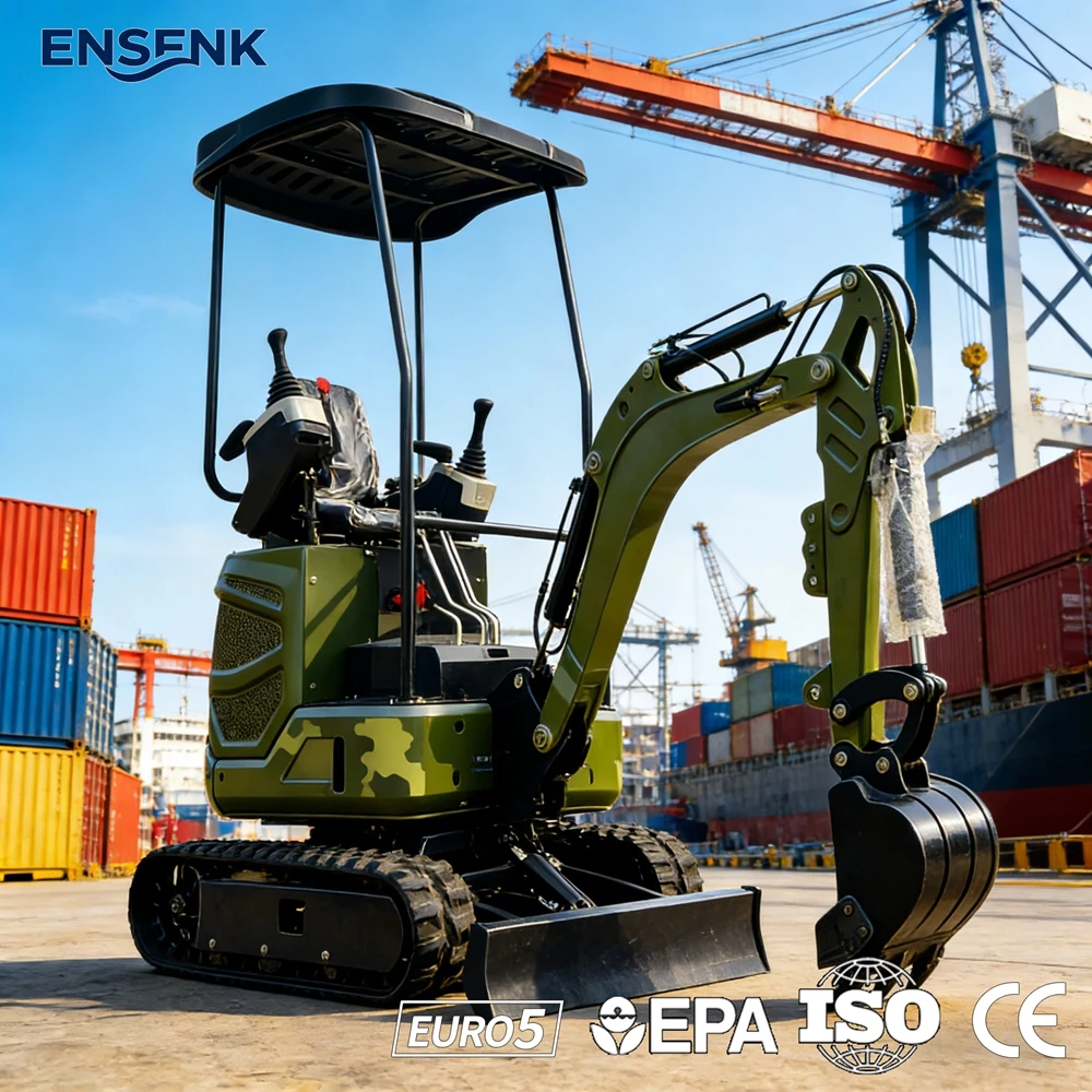 

Mini Excavator 0.8Ton 2.0Ton 2.5Ton Construction 1.2Ton Diesel Engine Kubota CE Europe Tools Diggers