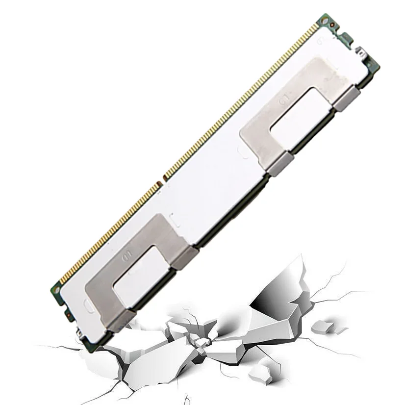 32GB DDR3 ذاكرة الوصول العشوائي PC3L-12800L 1.35V 1600Mhz ECC تحميل منخفض LRDIMM 4Rx4 240-Pin RAM لذاكرة خادم سامسونج A002