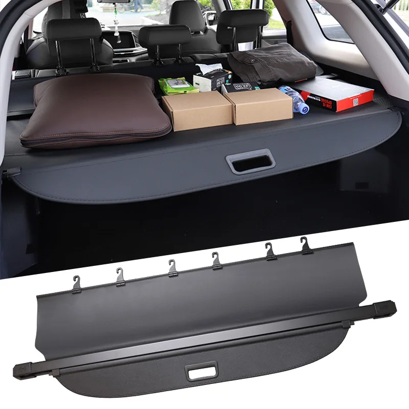 For Nissan X-Trail Rogue T31 2008-2013 Retractable Trunk Cargo Cover Anti-Peeping Shield Privacy Auto Accessories