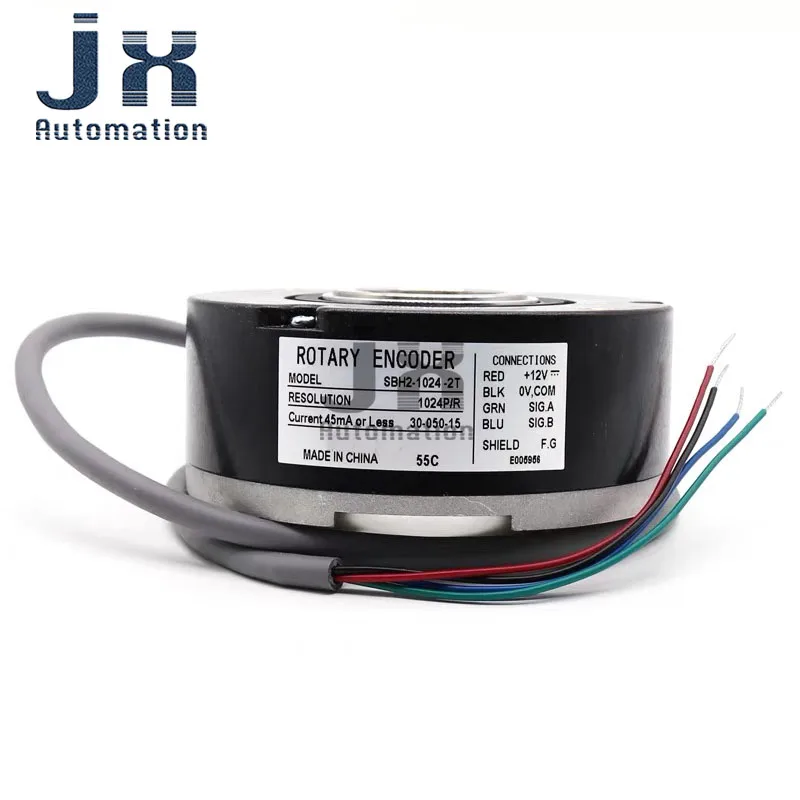 

New Internal Security Control Encoder SBH-1024-2T SBH2-1024-2T (30-050-15) Hollow Shaft Incremental Encoder for Elevator