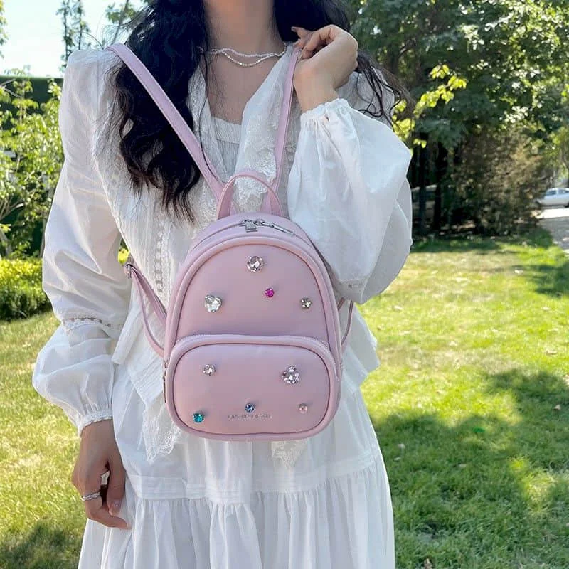 

Kawaii рюкзаки, персональные роскошные сумки, модные студенческие школьные сумки в корейском стиле, универсальные нишевые мини-дорожные сумки Y2K