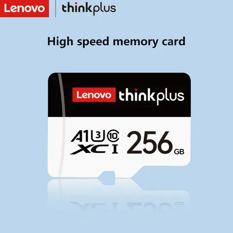 Lenovo 256GB Micro SD Card TF Memory Card U3 C10 A1 V30 High Speed Flash Card for Phone Camera Dash Cam
