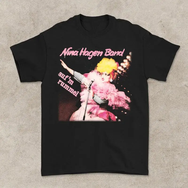 

Rare Nina Hagen Auf'm Rummel Album Cotton For Fan T shirt