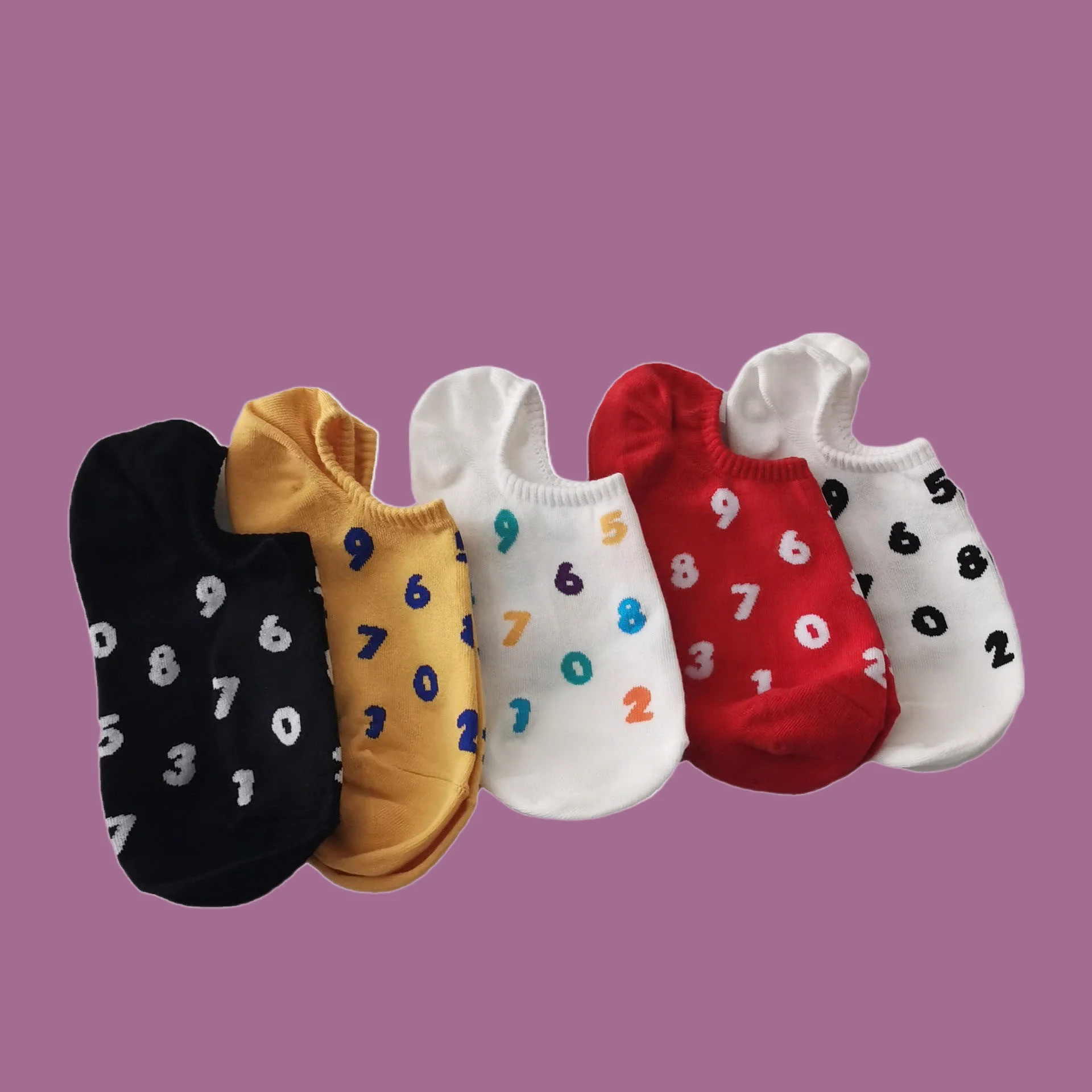 Chaussettes bateau douces de haute qualité pour femmes, style coréen fin, bouche peu profonde, coupe basse, chaussettes courtes en coton, été, 5/10 paires