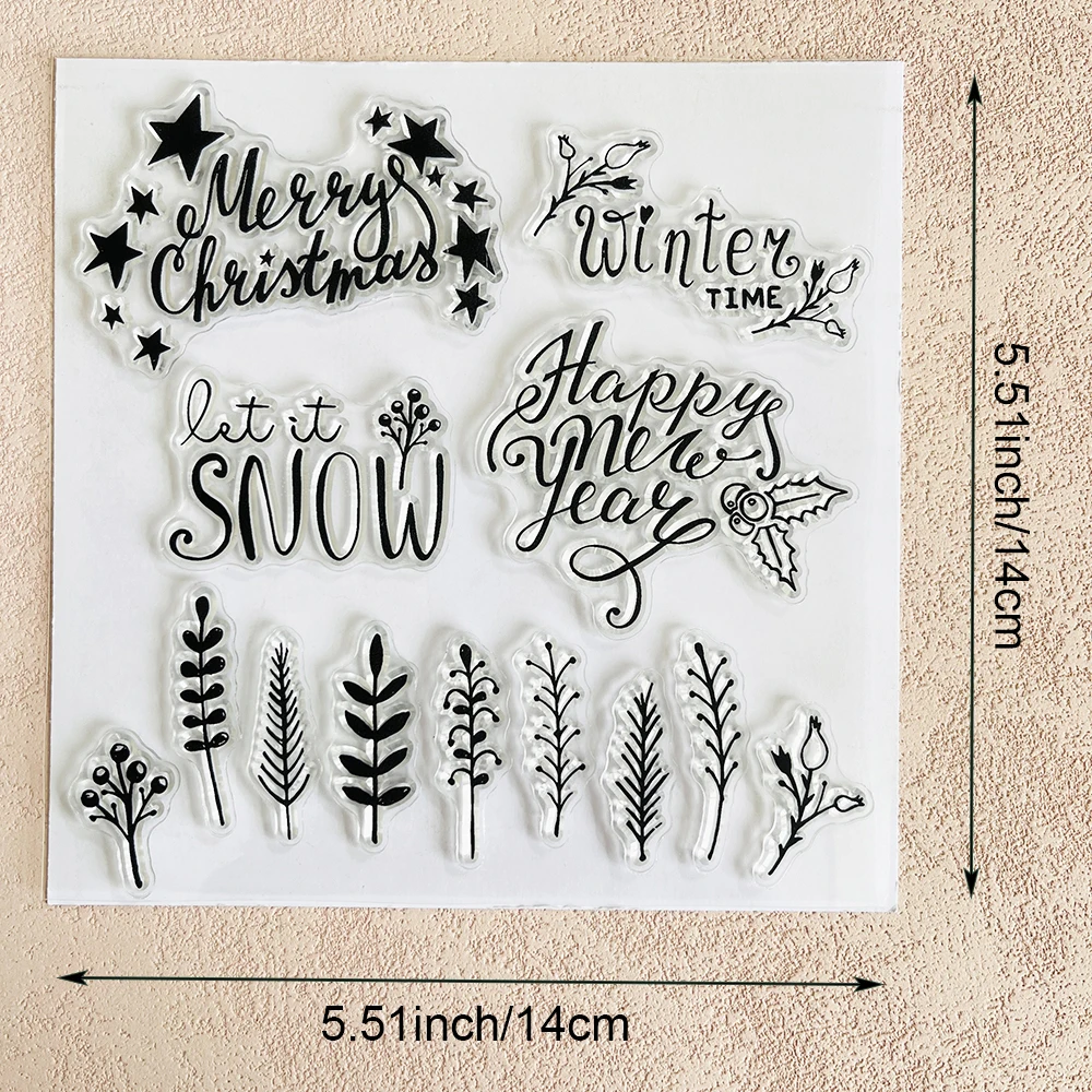 Прозрачные силиконовые штампы  – обзор и цена Clear Silicone Stamps For Card Making