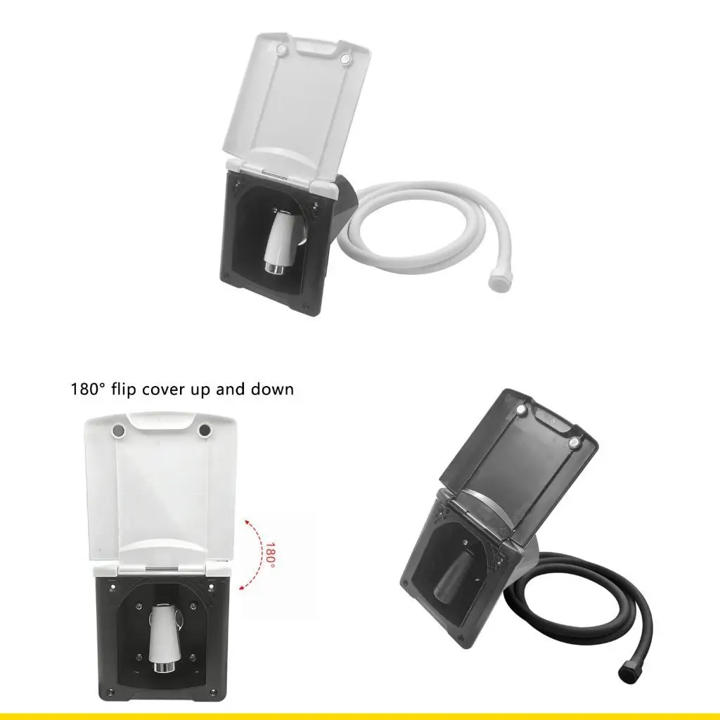 

SZCH Campers Shower Box For Outdoor Use Lid ABS Water Cover Cap