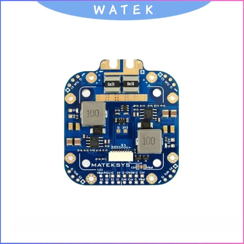 

Matek XCLASS FCHUB-12S V2 PDB Board 3-12S Lipo w/ Current Sensor 5V 12V BEC Output for FPV Drone Quadcopter Multicopter RC Build