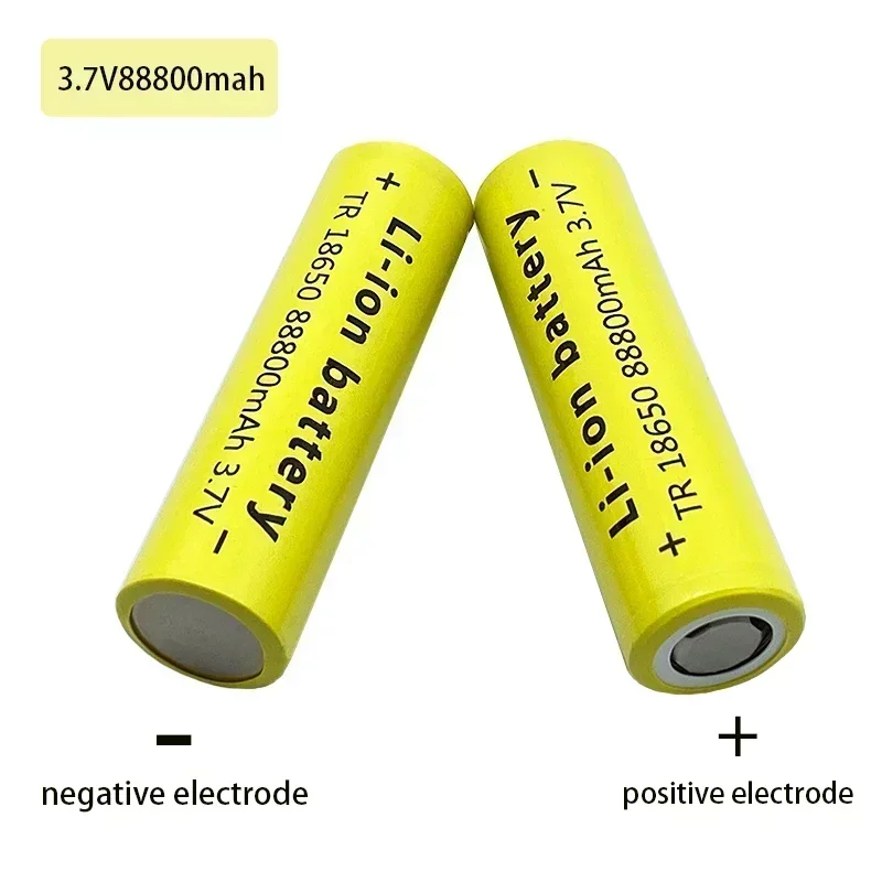 Envio rápido de baterias originais 18650, 88800mah, 3.7 v, 18650 baterias de lanterna, bateria recarregável de lítio, chave de fenda de brinquedo