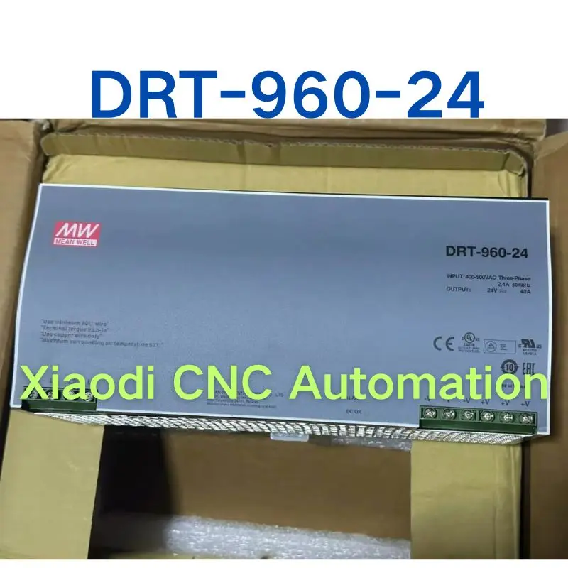 

New DRT-960-24 24V 40A, 3P Switching Power Supply for Quick Delivery