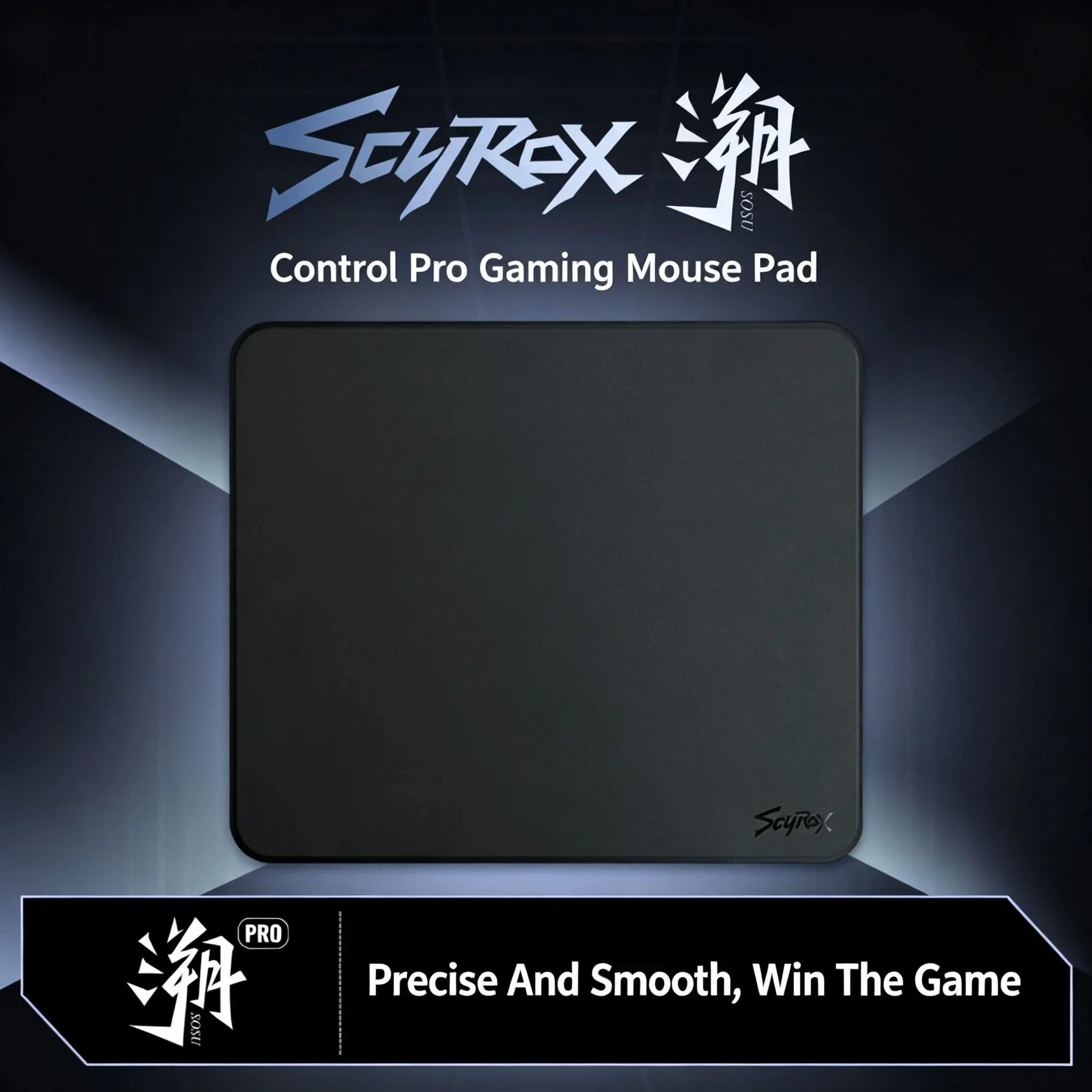 Scyrox SOSU Fine Surface Control Gaming Mouse Pad Precise Tracking Foam Moisture-Resistant for FPS CS2 Valorant Esports PC Gift