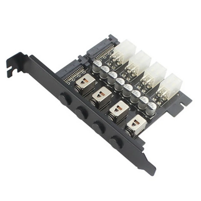 Dual Channel Hard Drive Controller Power Saving PCI Expansion Card Hot Sale in Stock