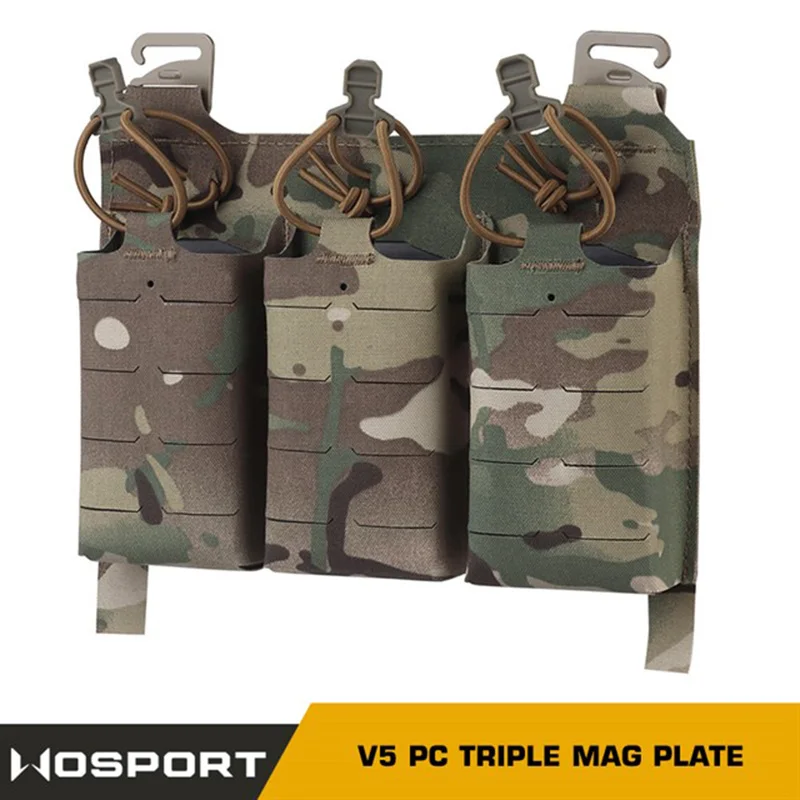 Tactical KTAR Front Flap 5.56 Molle Mag Pouch FCPC V5 Hunting Airsoft Accessories