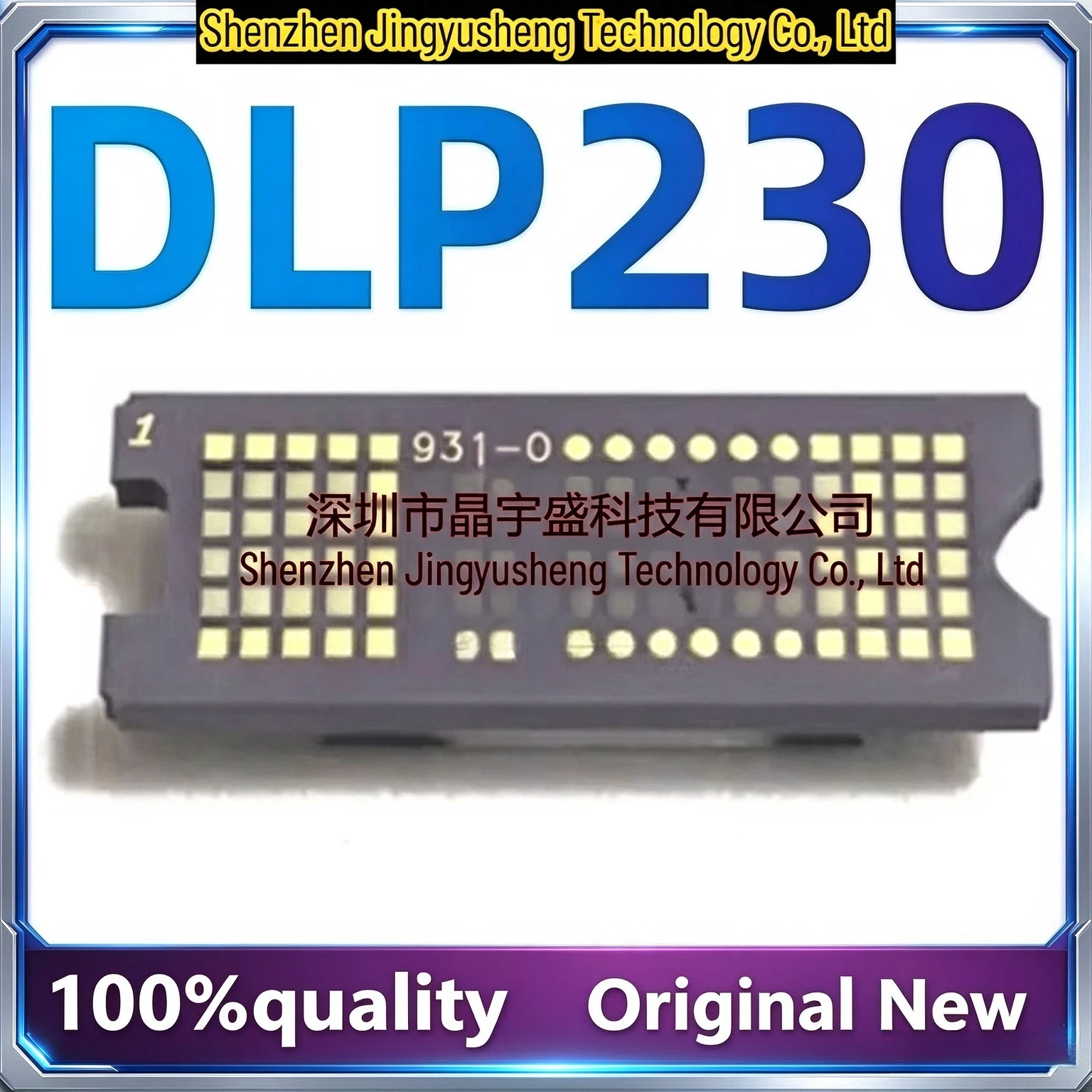 New Original Chip DMD Proyektor DLP KENZO 0.23 54-CLGA DLP230 1080P Untuk Play 01x RSair G7S G9 J7S G9 Integrated Circuit