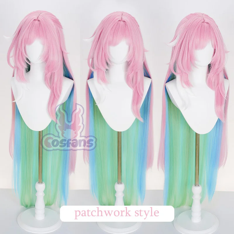 Gioco Honkai Star Rail Cyrene Parrucca Cosplay 120 cm Tintura/Sfumata Parrucche Per Le Donne Cosplay Anime Parrucca Resistente Al Calore Capelli Sintetici