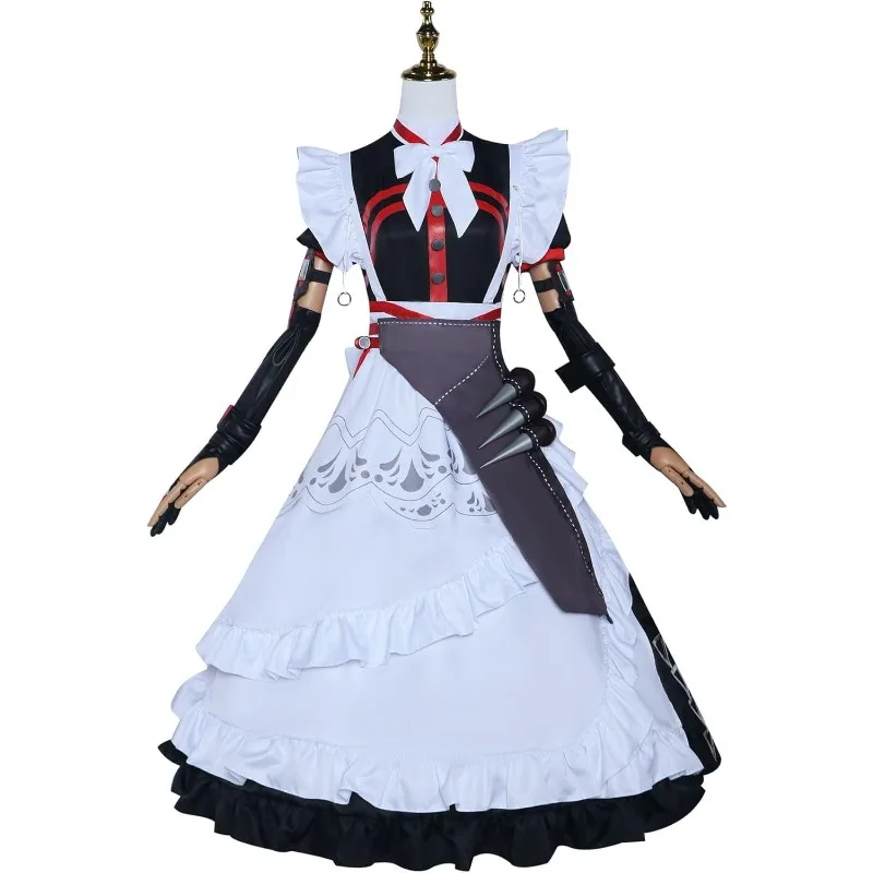 

Women Halloween Party Dress for Zenless Zone Zero Cosplay Costume Nicole Demara Cos Wig Comic Anime Game Role Play Outfits