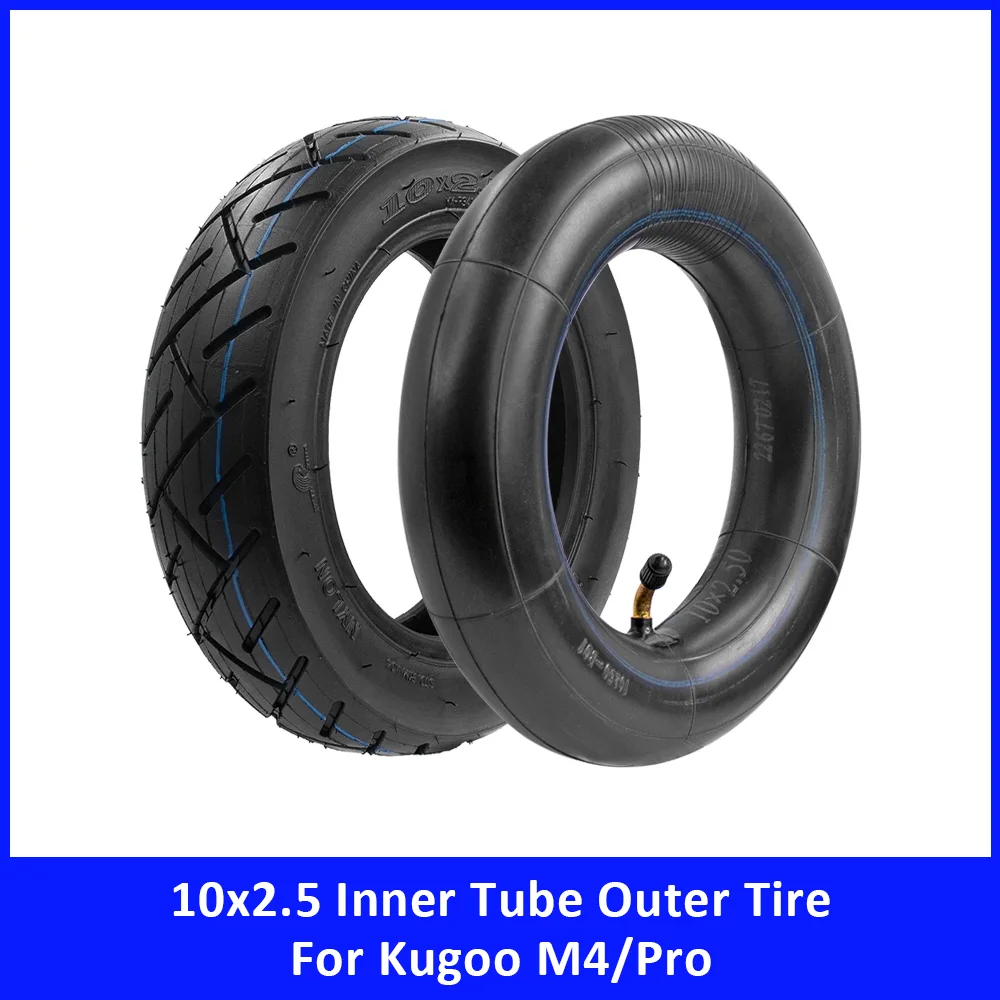 

Комплект из 10 шин 2.5 (камера и покрышка) для Kugoo M4, M4 Pro, Speedway 2, 3, 4, Dualtron Eagle, 10-дюймовые надувные шины, аксессуары и запчасти для самокатов