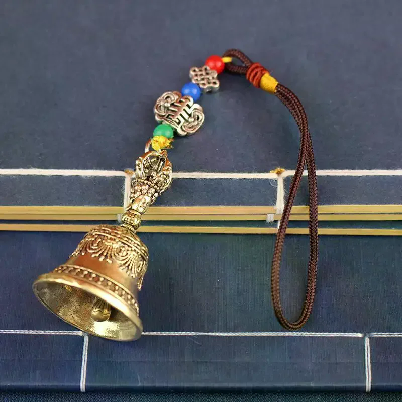 الرجعية النحاس جرس الرياح الدقات النحاس الحرف يموت الصب سقوط الرياح الدقات التبتية البرونزية جرس أفكار النحاس جرس قلادة