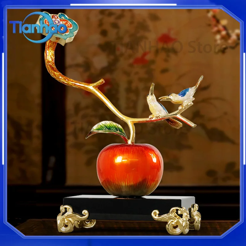 New Chinese Style Luxury Decorative Figurine for Office Cabinet Wine Cabinet Living Room TV Stand Entryway Home Decoration