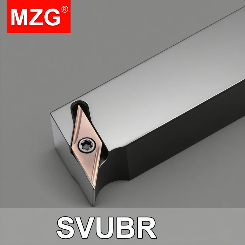 

MZG SVUBR1212 SVUBR1616 SVUBR2020 SVUBR2525 External Turning Tool SVUBR Cutter CNC Lathe Bar Turning Holder For VBMT Inserts